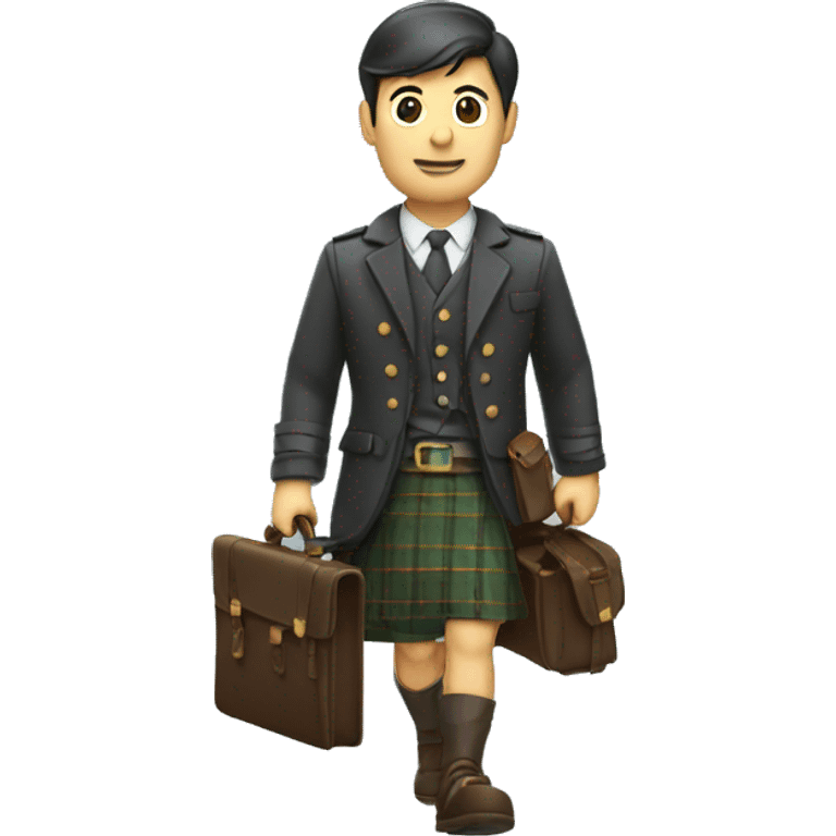 scotsman carrying a briefcase emoji