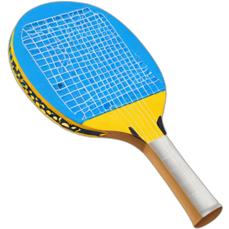 Raqueta de ping pong  emoji