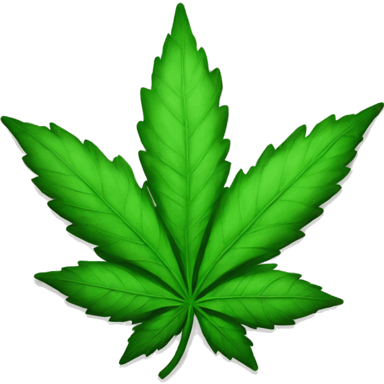 weed leaf  emoji