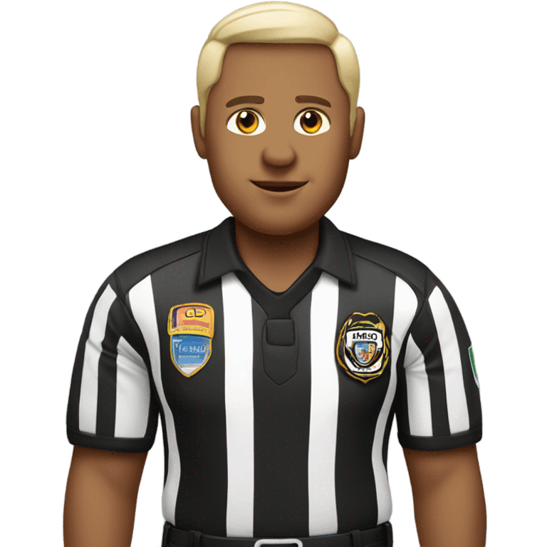 Referee in chiefs jersey emoji