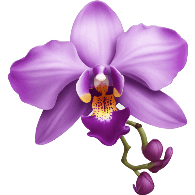 Orchid  emoji