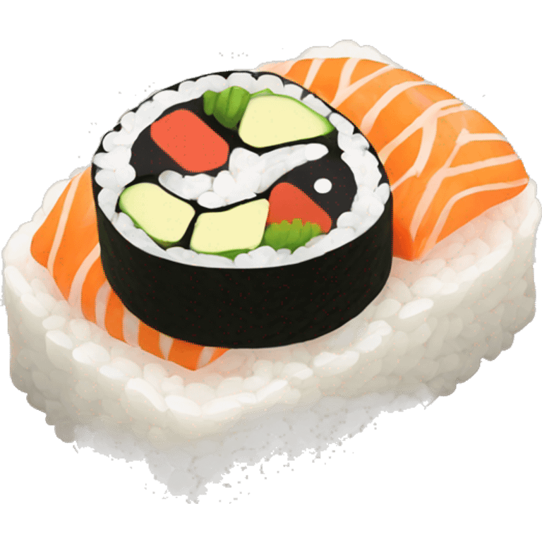 Sushi dish  emoji