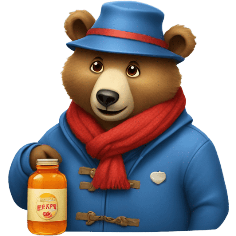 Paddington bear emoji