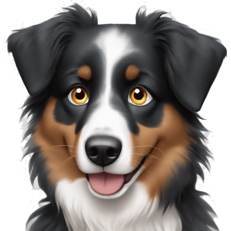 australian shepherd blue eyes emoji