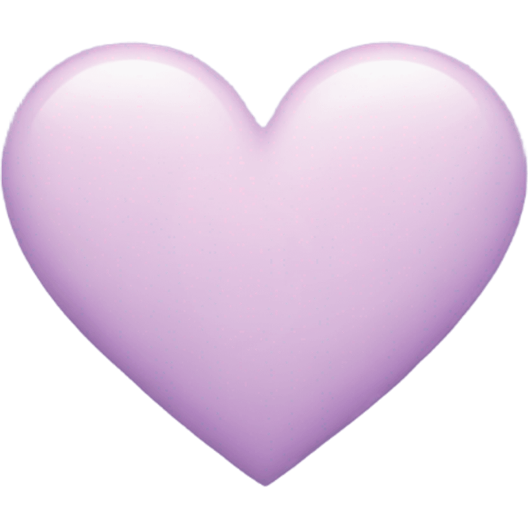 Pastel Purple Heart emoji