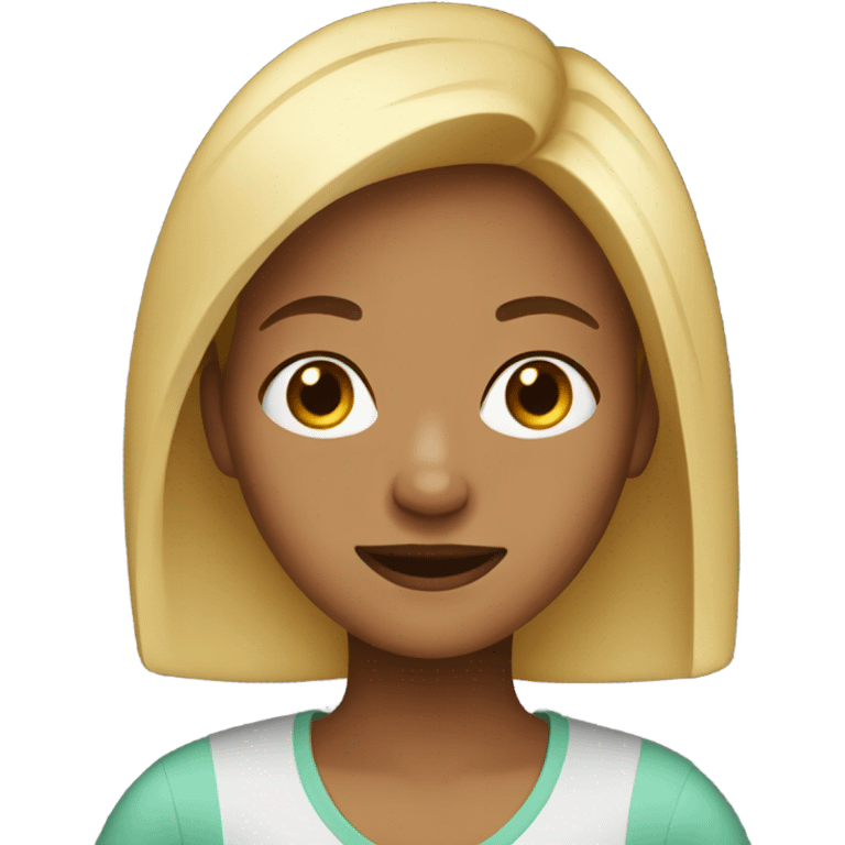 a girl named Brenda emoji