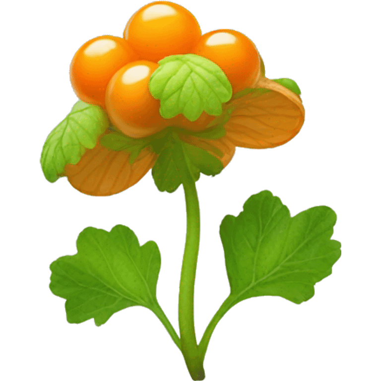 Cloudberry emoji