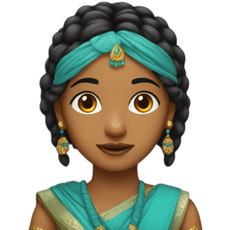 Indian girl emoji