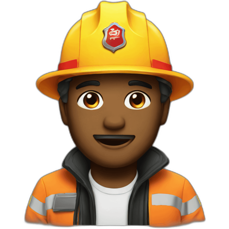 Fire man  emoji