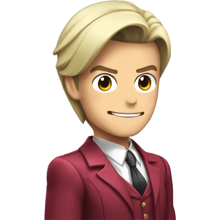 Gay Miles Edgeworth emoji