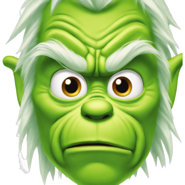 Grinch super sayan emoji