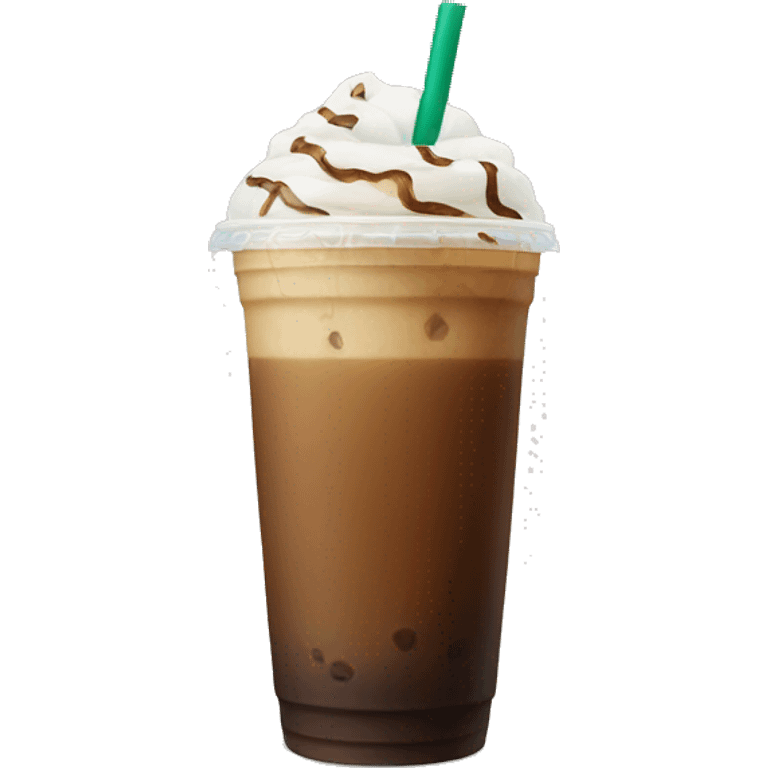 iced coffee starbucks  emoji