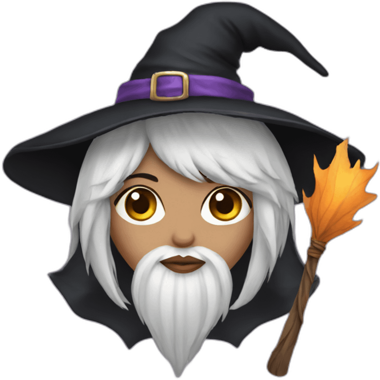 pretty witch emoji