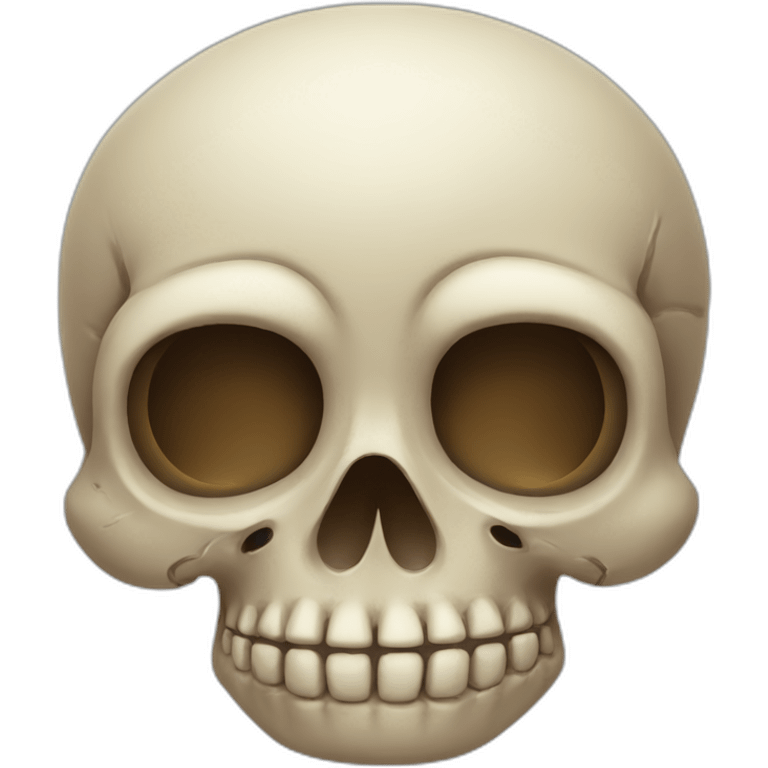 Skull with bones emoji