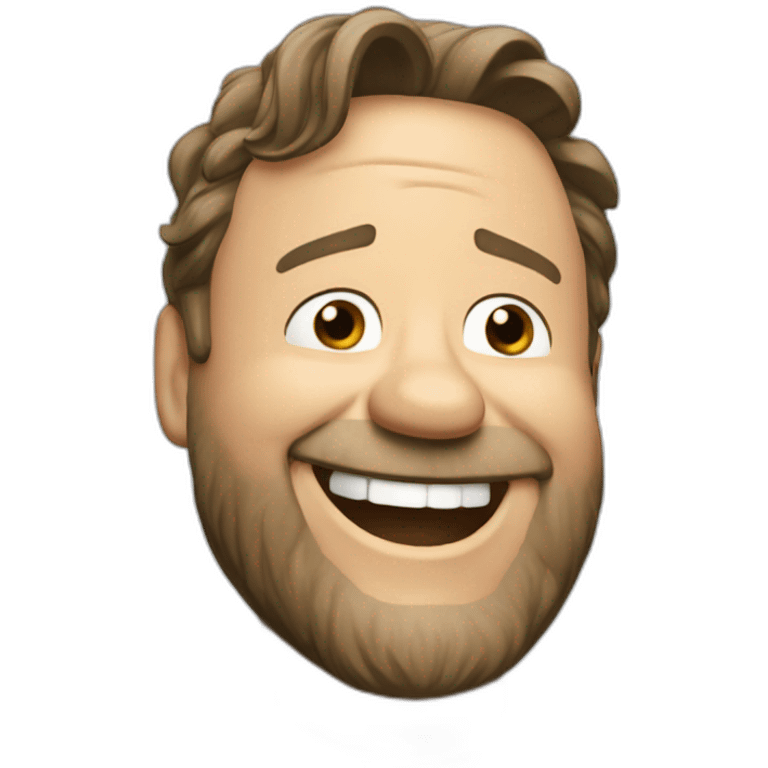 Russell Crowe laugh emoji