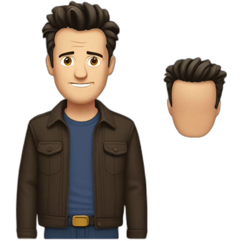 Chandler Bing from FRIENDS emoji