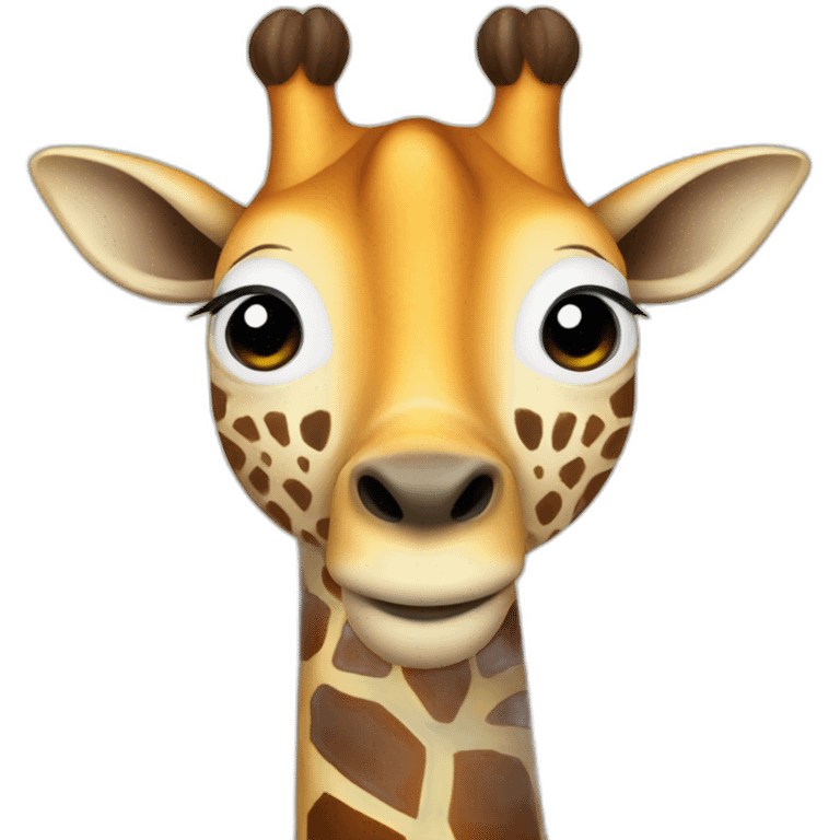 girafe on planet earth emoji