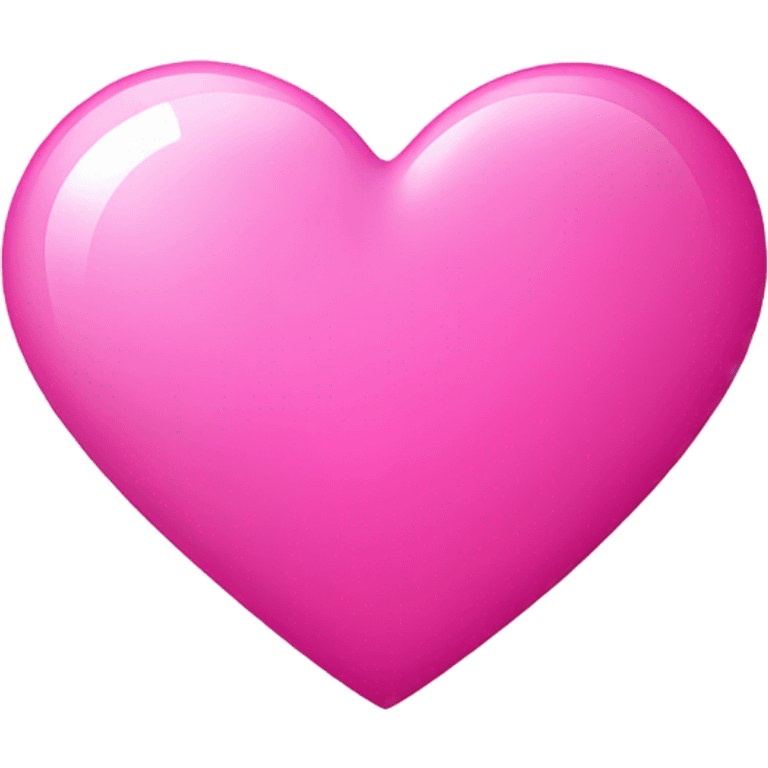 Pink heart emoji