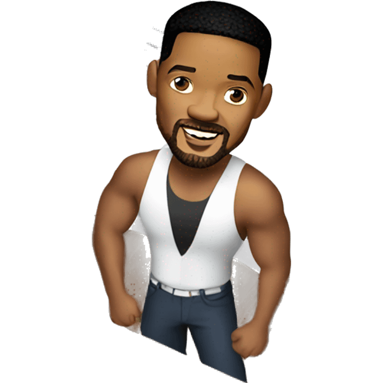 Will smith on yacht emoji