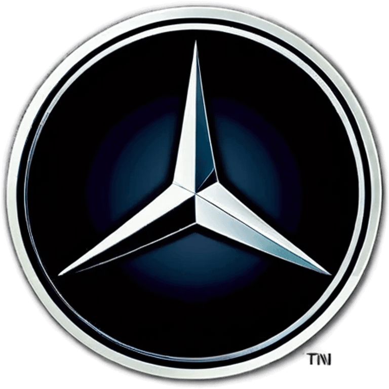 Mercedes benz logo emoji