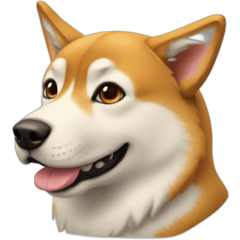 siba inu dog emoji