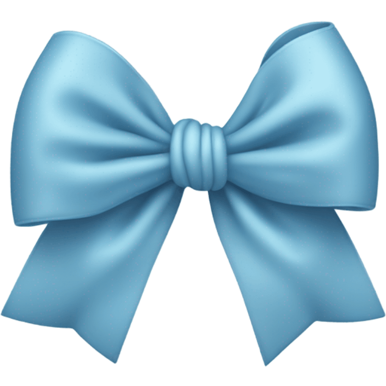 blue bow #f0ffff emoji