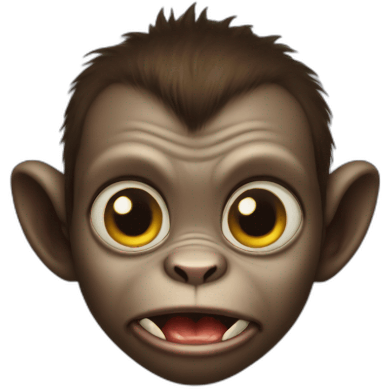 demon monkey baby emoji