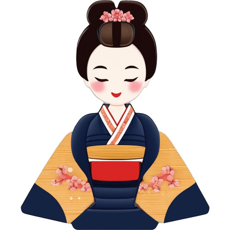 gỉl kimono emoji