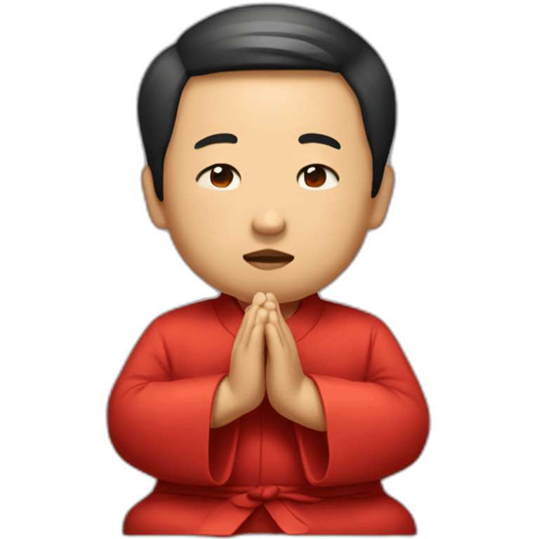 mao praying emoji