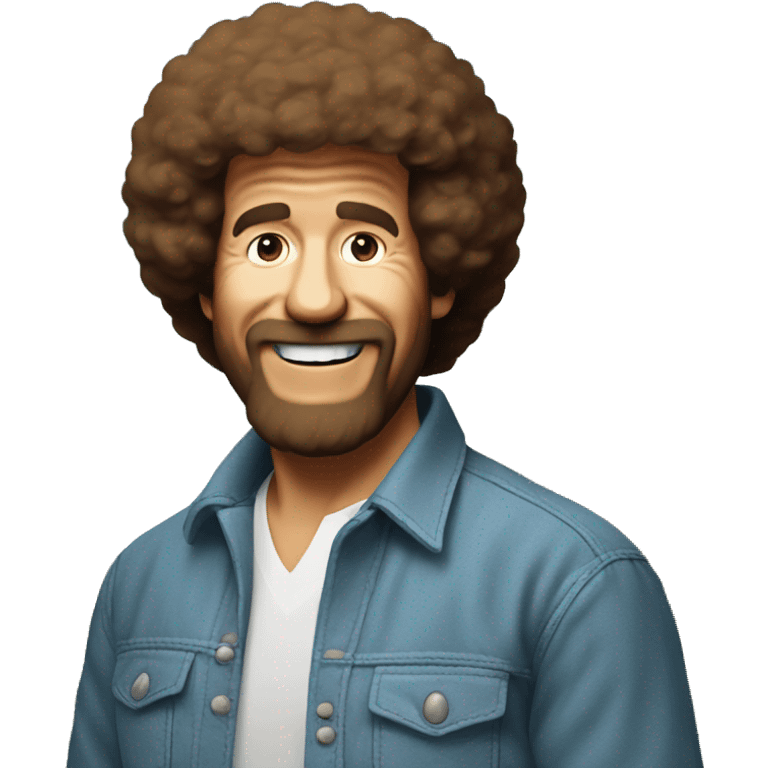 Bob Ross emoji