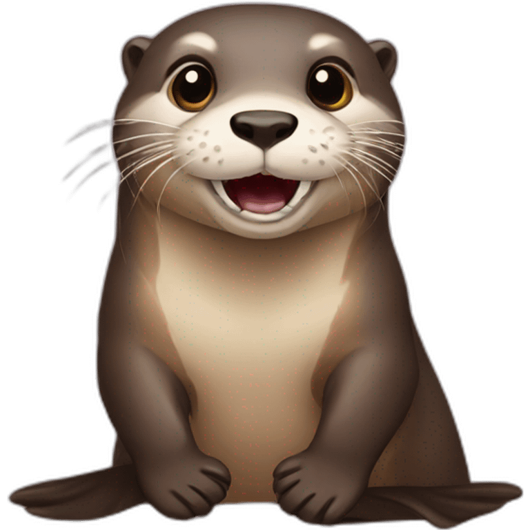 Otters emoji