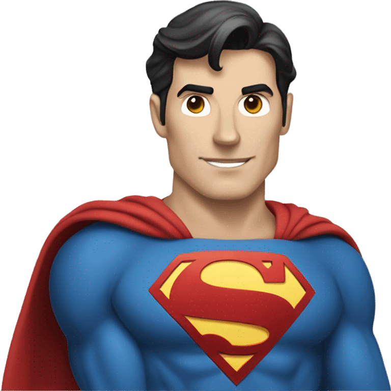 superman in thin emoji