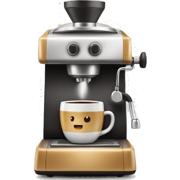 Kaffee Maschine Medaille  emoji