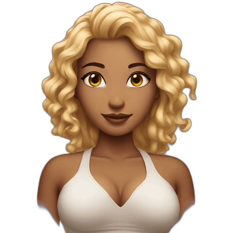 cute sexy beautiful girl emoji