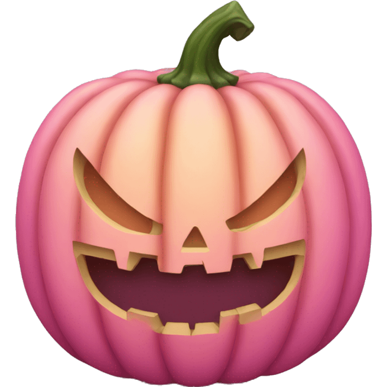 pink pumpkin emoji