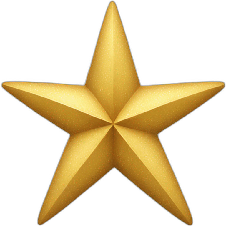 Four point star emoji