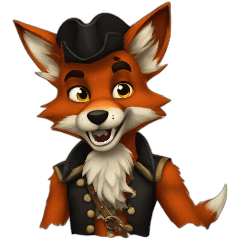 Foxy the Pirate Fox fnaf emoji