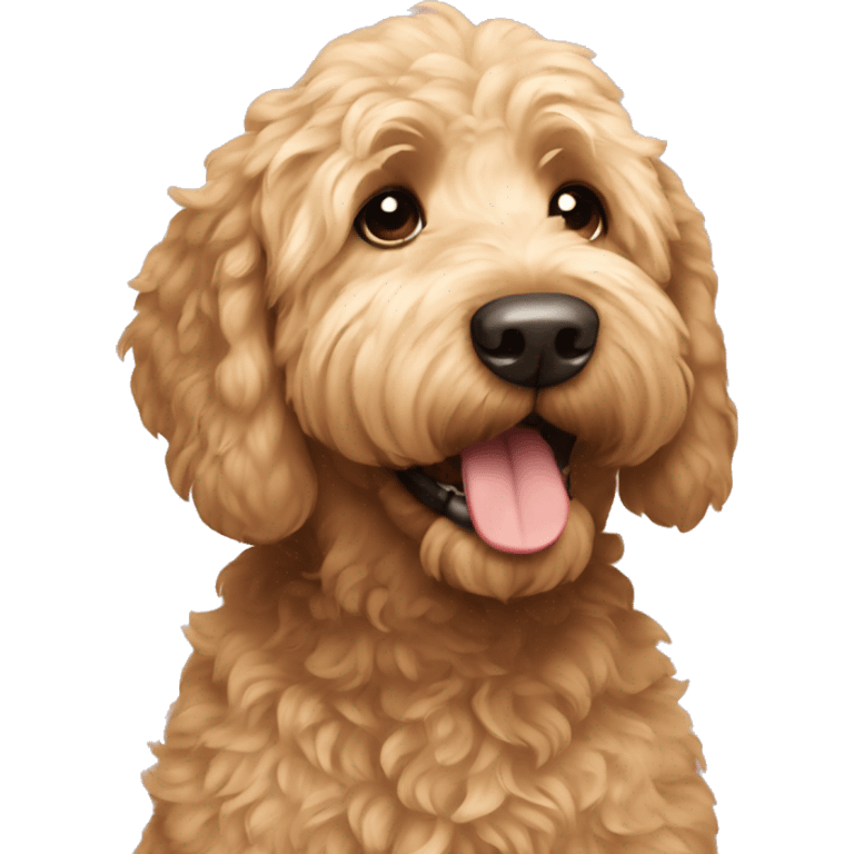 Goldendoodle  emoji