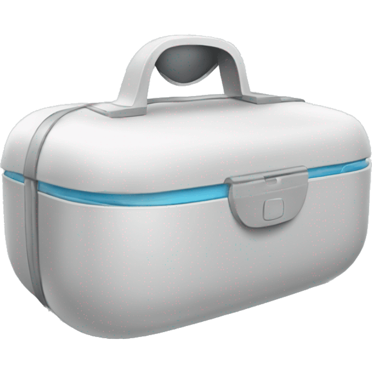 prescription contact lenses travel case emoji