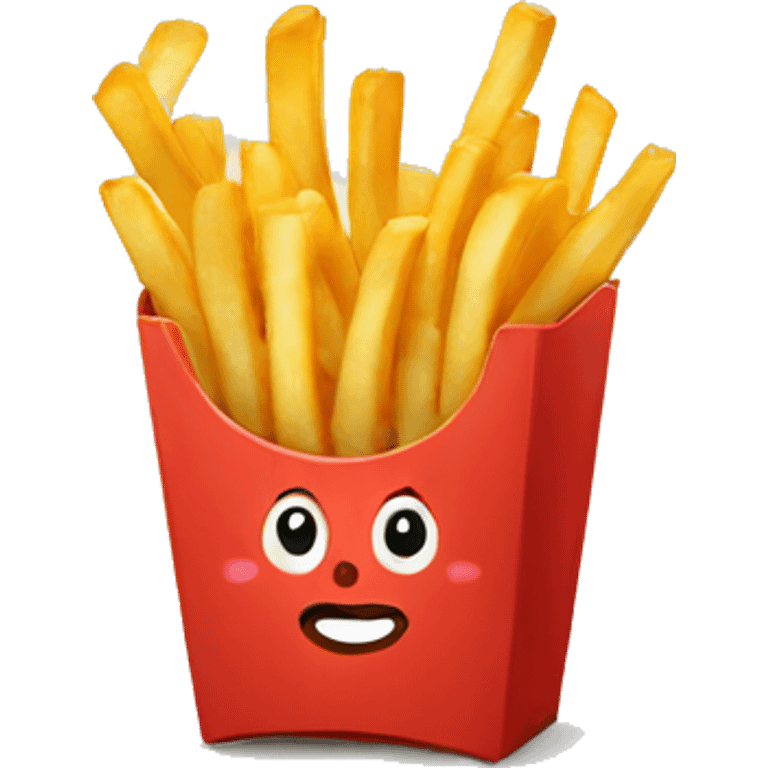 french fries emoji