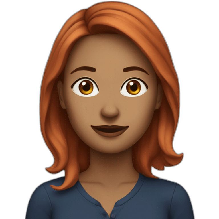 auburn 35 year old woman emoji