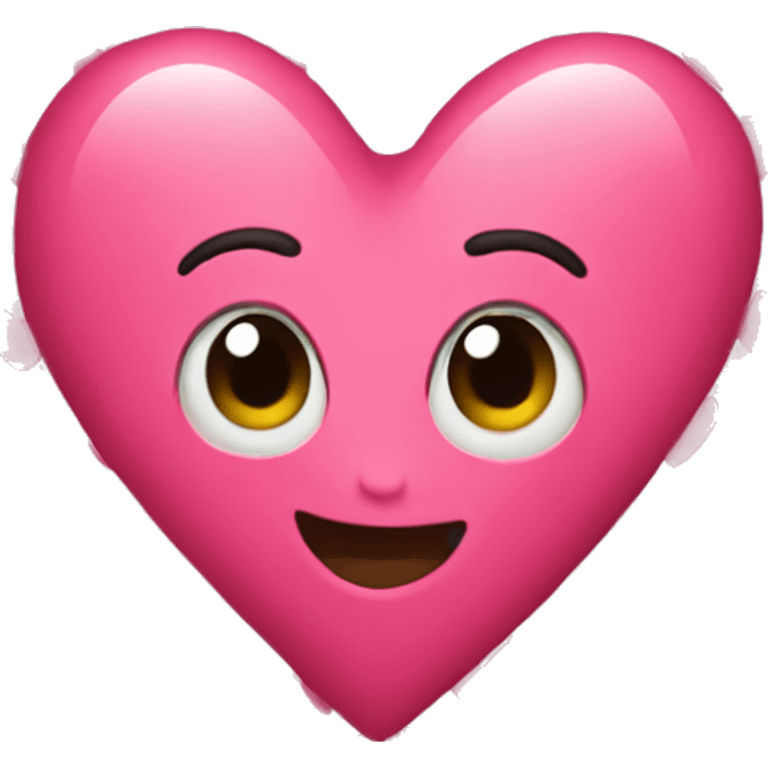 Pink heart emoji