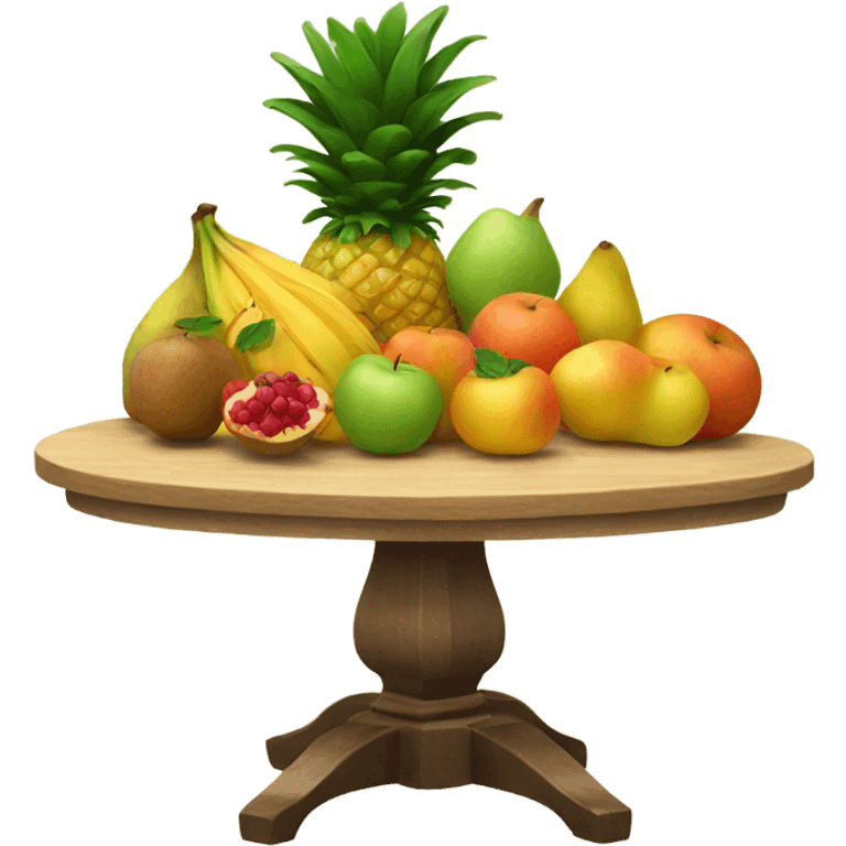 FRUIT TABLE emoji