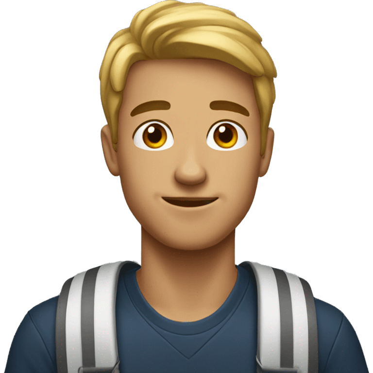 a college boy emoji