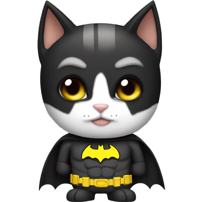 Cat Batman emoji