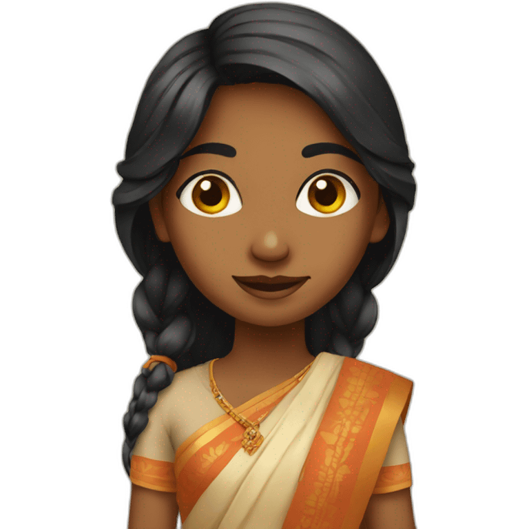 Indian girl emoji