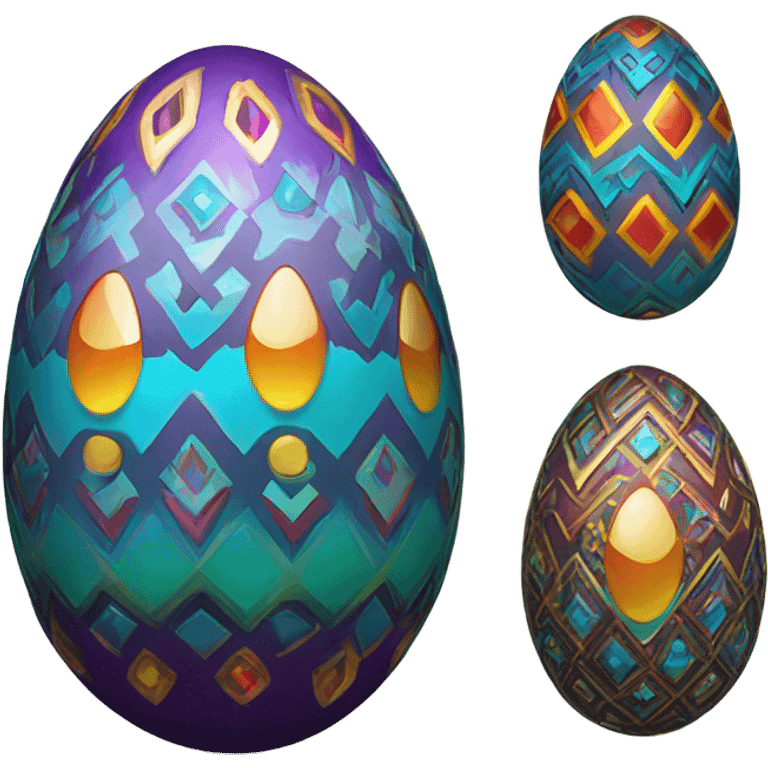 fancy egg emoji