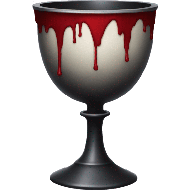 gothic chalice with blood emoji