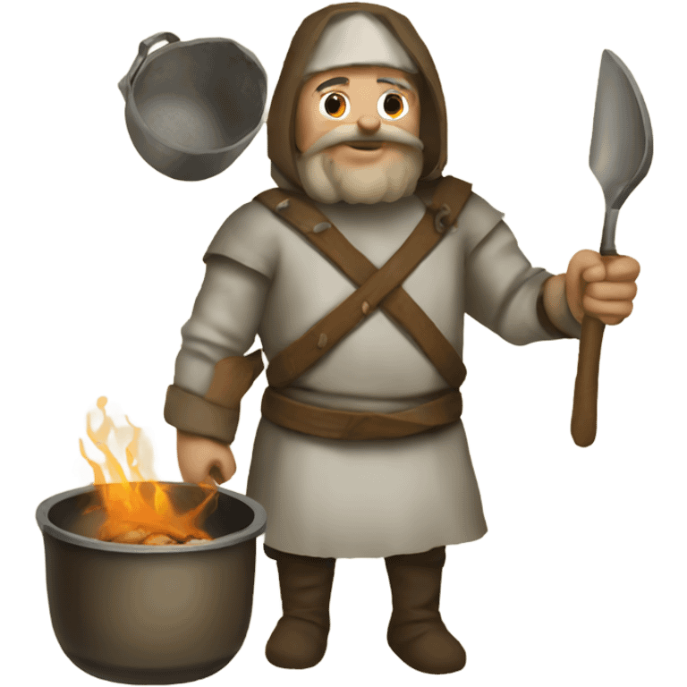 medieval cooking emoji