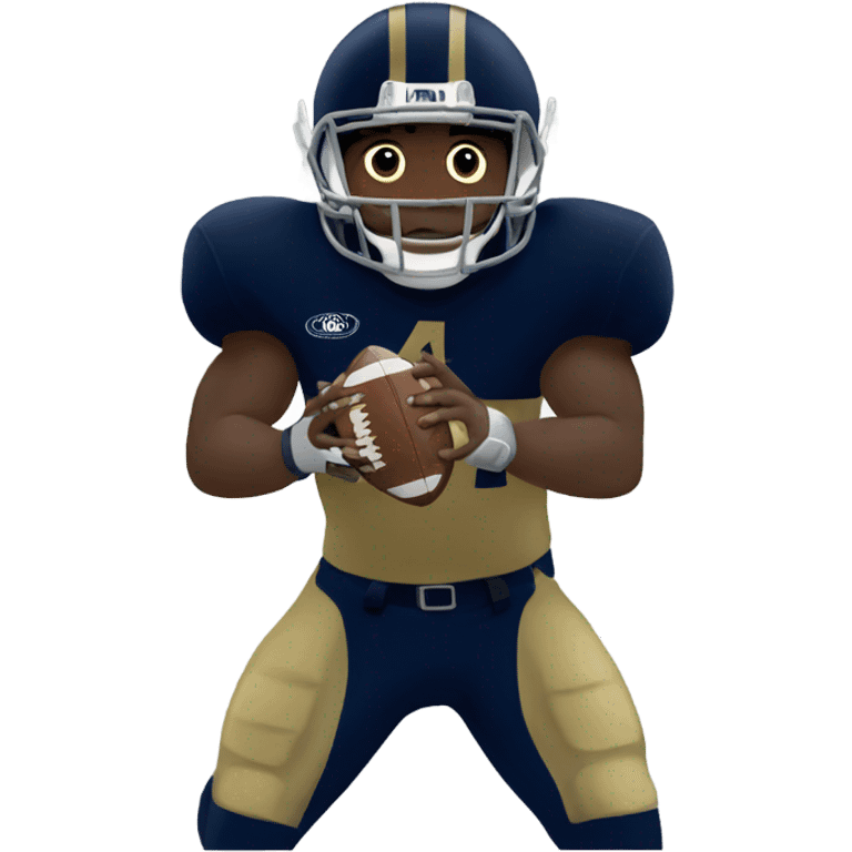 notre dame football player emoji